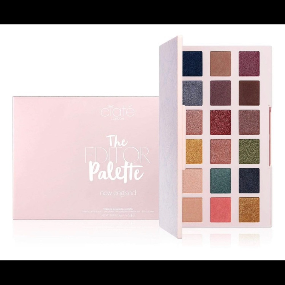 CIATÉ 
EDITOR PALETTE - NEW‎ ENGLAND VEGAN AUTUMN EYESHADOW PALETTE 🎨